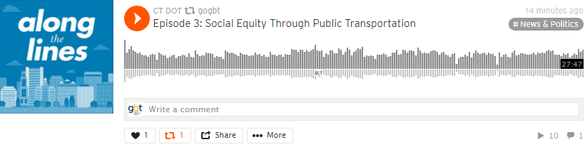 Listen in as GBT CEO Doug Holcomb discusses public transit and social justice during Covid with CT State DOT Bureau Chief Rich Andreski.