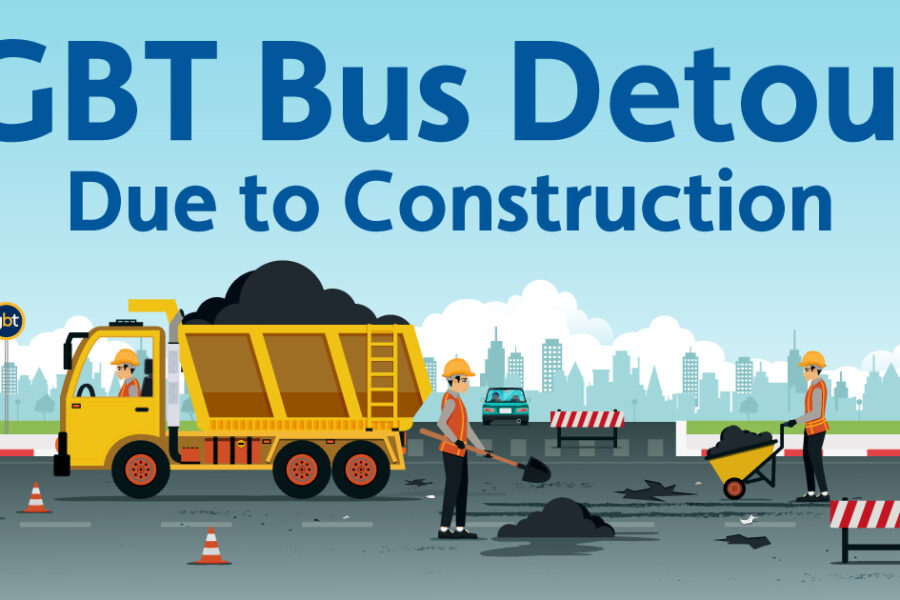 GBT Bus Detour Due to Construction