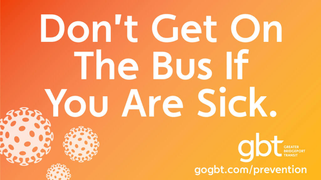 Coronavirus News 4 For Gbt Riders The Public April 5 2020 Greater Bridgeport Transit