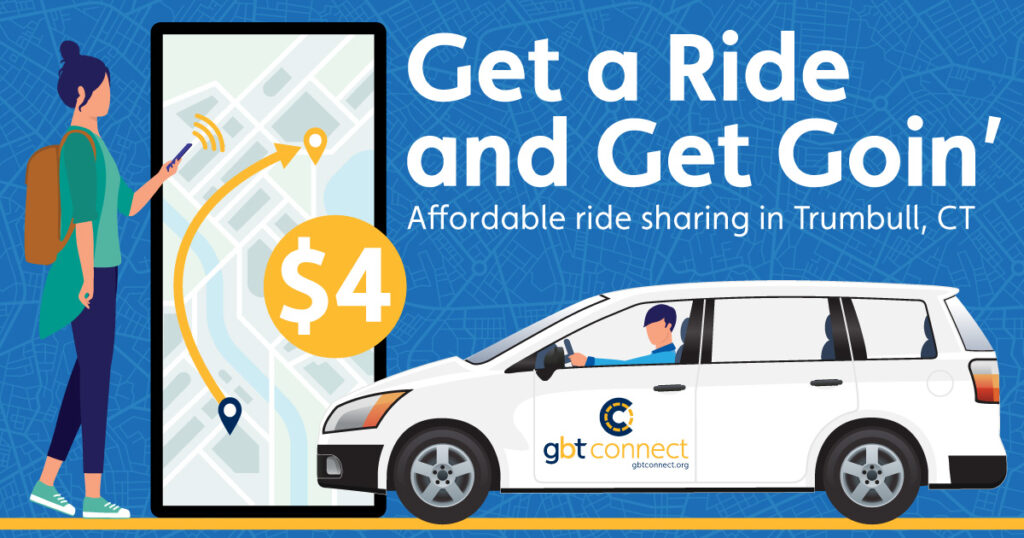 Get a Ride and Get Goin' - Affordable ride sharing in Trumbull, CT