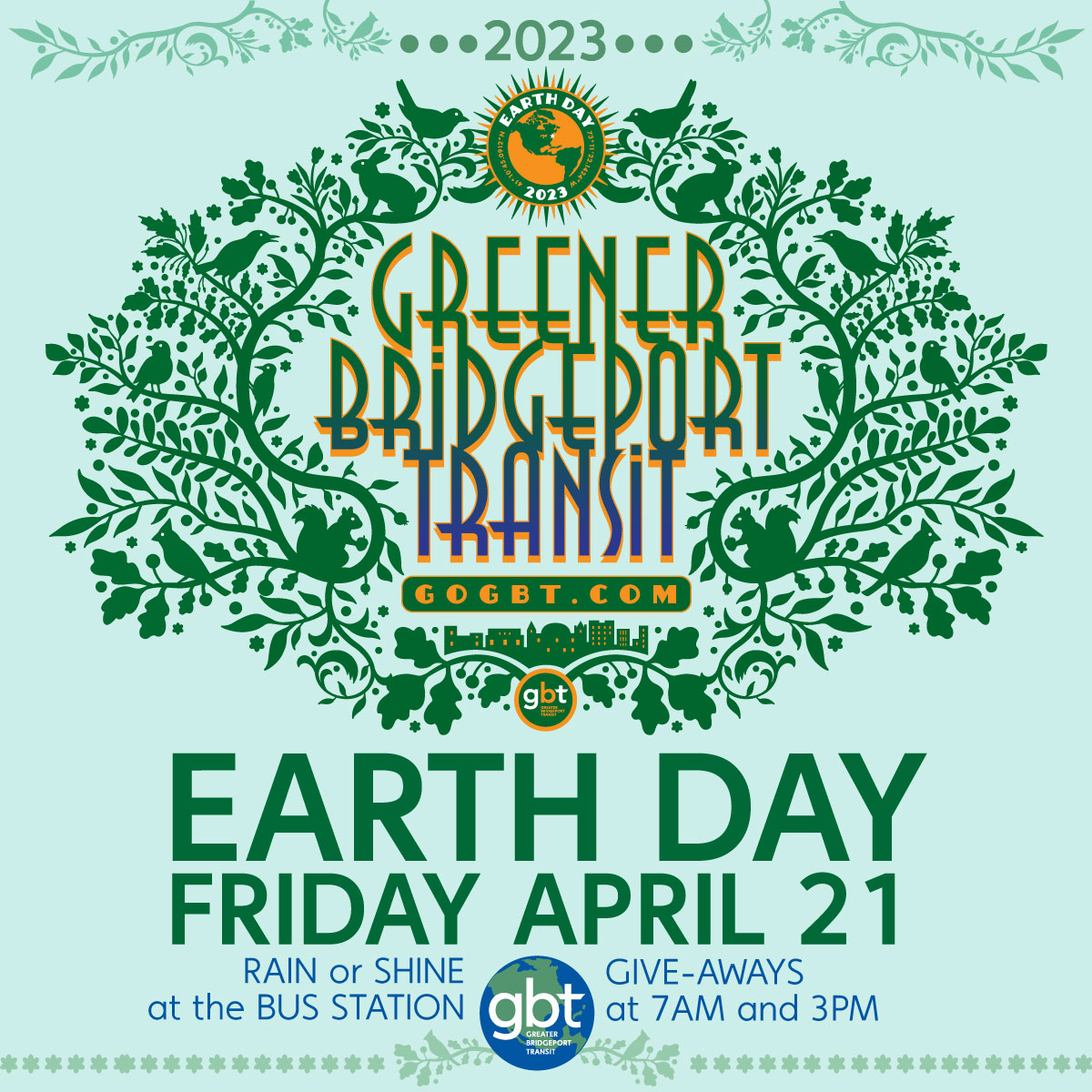Earth Day 2023 🌎 Join Us at the Bus Station on April 21