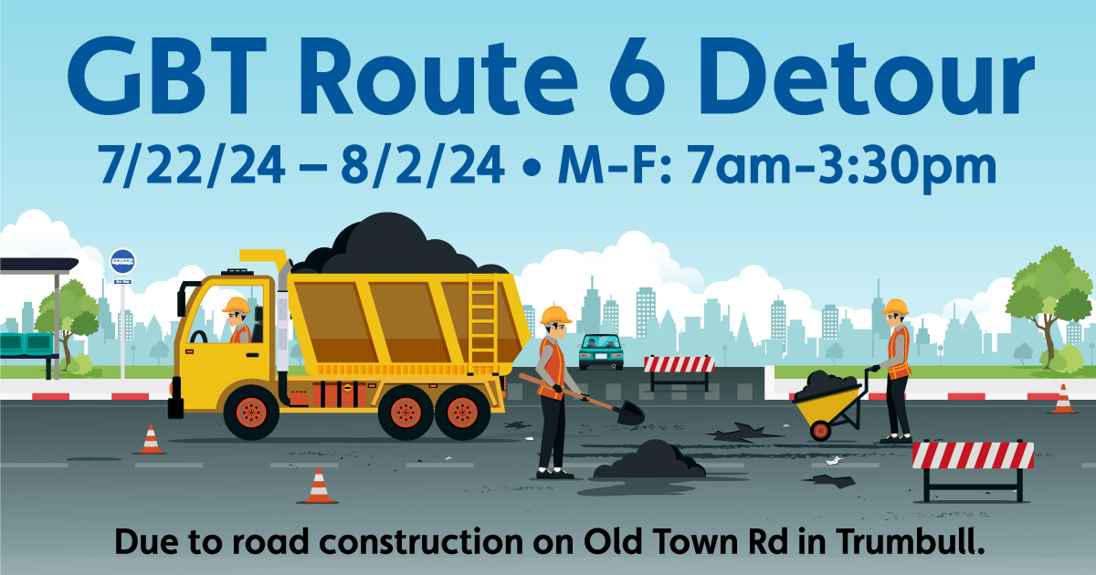 ALERT 7/19/24: Rt 6 Detour Beginning Monday July 22, 2024