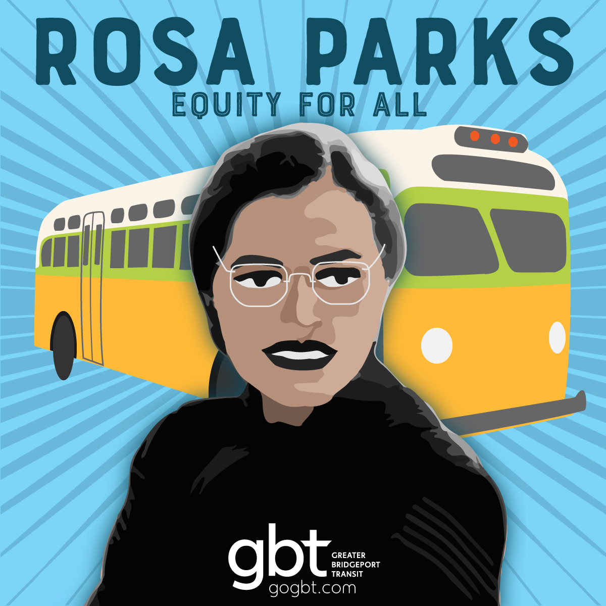 Honoring Rosa Parks ???‍??‍???‍?? Take A Seat For Transit Equity