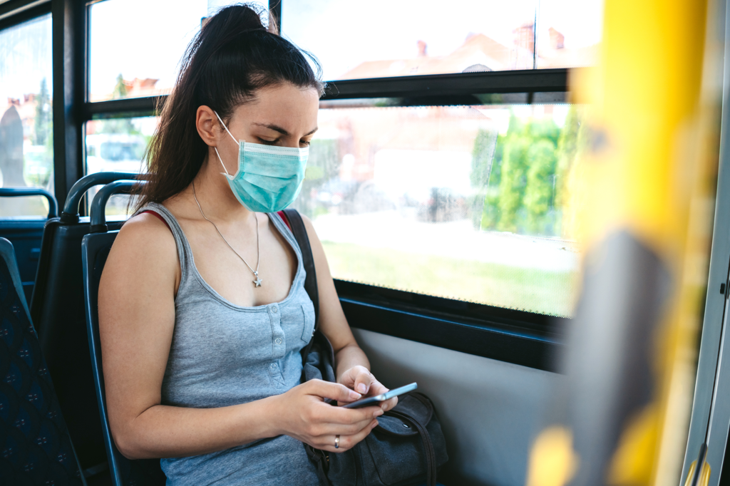 Wear A Mask. Protect Yourself. Protect Others. #InThisTogether Brought to you by Greater Bridgeport Transit.