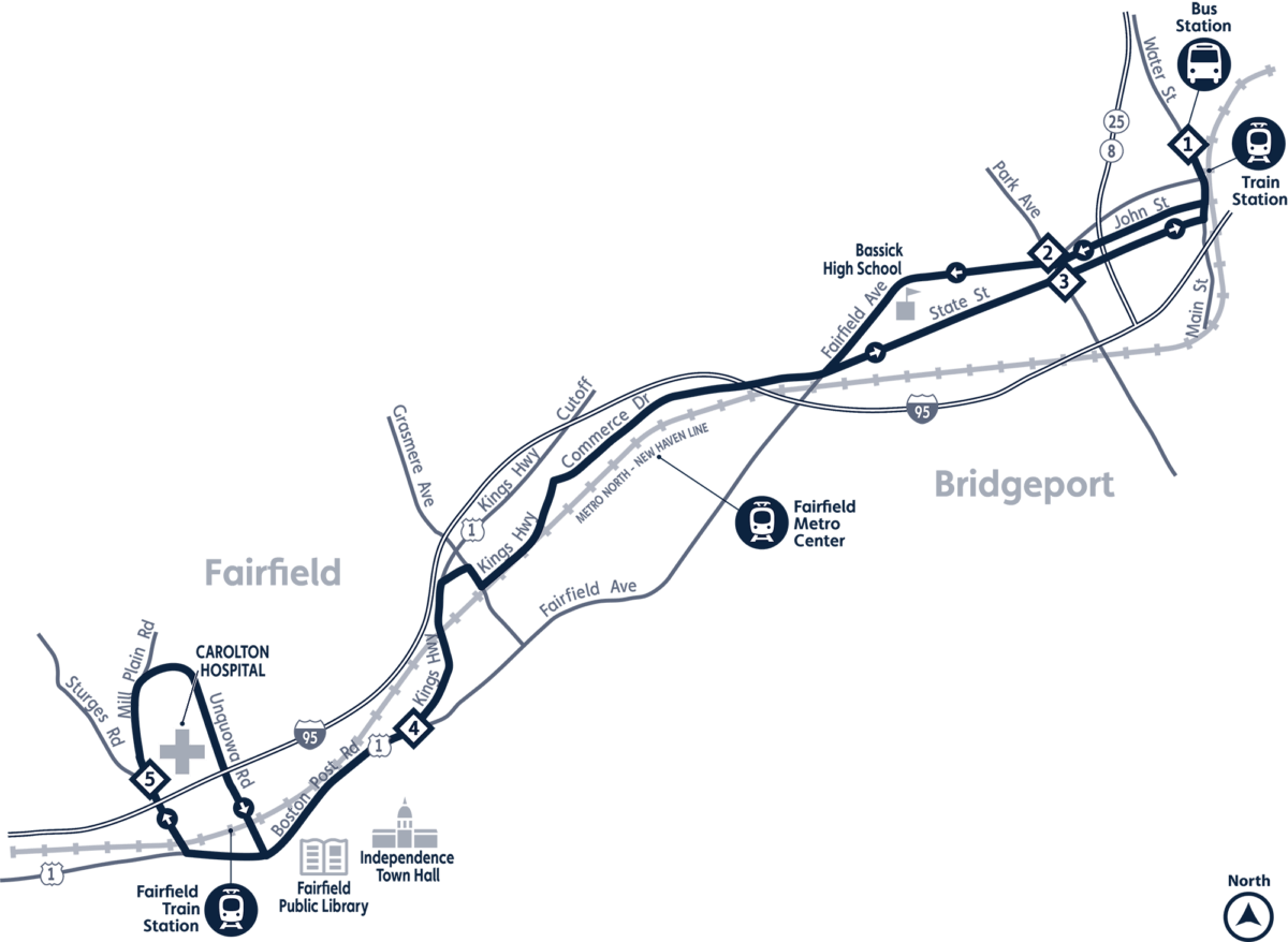 Route 7 | Greater Bridgeport Transit